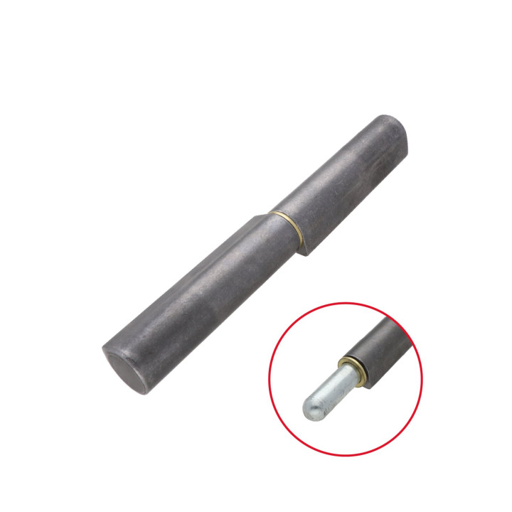 Pánt dvojdielny 200x23mm s podložkou, pozinkovaný tŕň