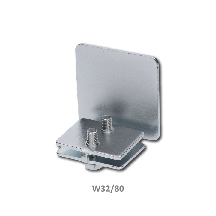 Pozinkovaná krytka pro C-profil 80 x 80 mm