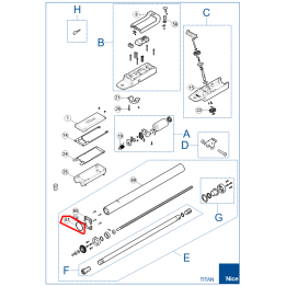 O-kroužek 60x2 mm EPDM 35 černý (GOR-002.5501, DIN3771) pro motor TITAN TTN3724HS, TTN6024HS