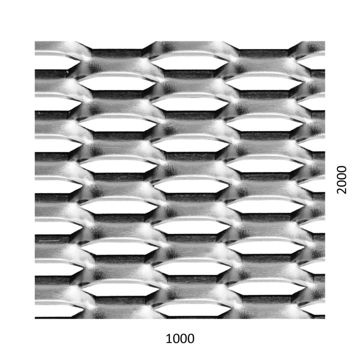 Pozinkovaný TAHOKOV, oko 44 x 12 mm, můstek 5 mm, tloušťka 1,5 mm