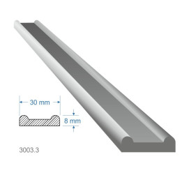 Pásovina plochá B 30x8 mm ocel S235