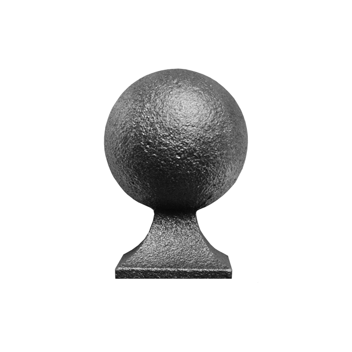 Ozdobná koule L-72 mm, podstavec 40 x 40 mm, plná