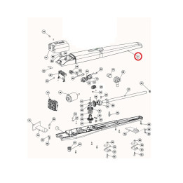 Korpus horní pro TOONA5 (BMG1595R03.45673) - jen v kitu SPCG013800A