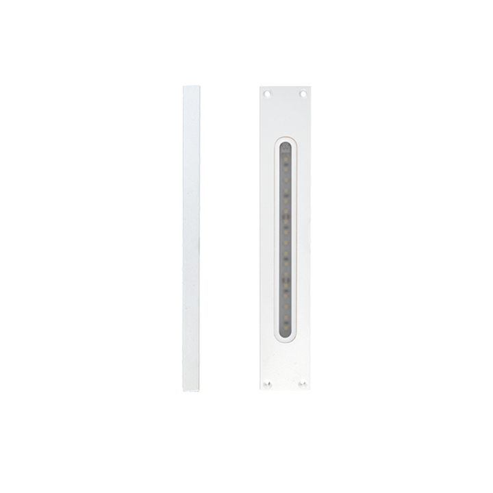 Venkovní LED osvětlení FLAT (RAL9010) H-240mm