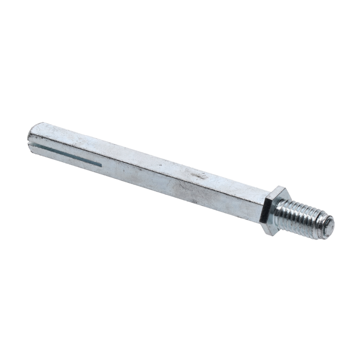 Hřídel kliky 8x8x90 mm pro kliku s pevnou koulí