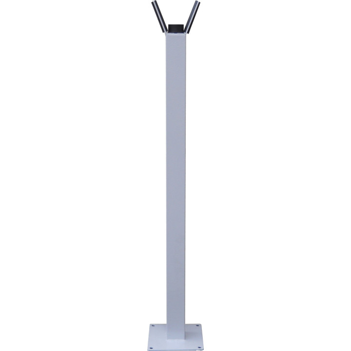 Pevná podpěra pro závory, výška 89,7 cm, RAL7047 (RAL7047)