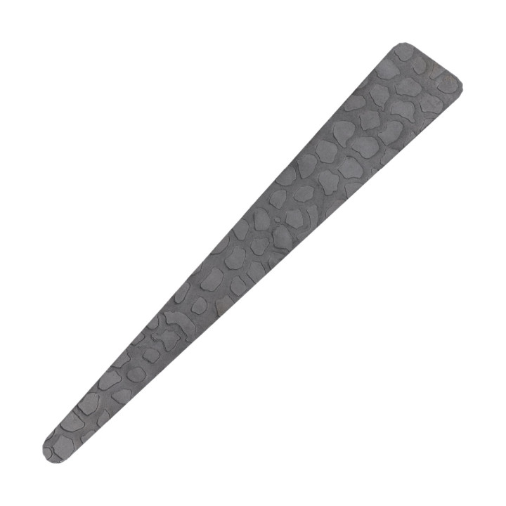 Lomítko 200x30x3 mm zdobené, bez povrchové úpravy