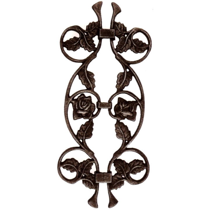 Kovářský ornament H 400 x L 190 mm