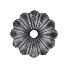 Květ H 92 x L 92 mm, tloušťka 3 mm, otvor Ø15