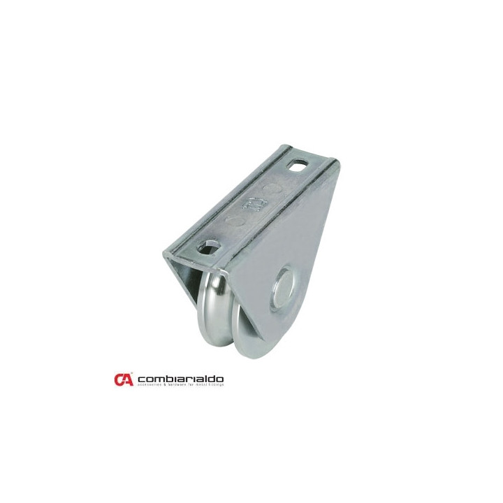Kladka Ø 100 mm s oporou Combi Arialdo, C902/20 profil, nosnost 230 kg