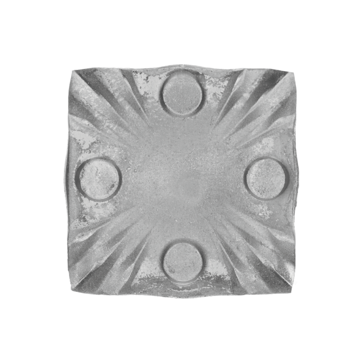 Patka 60 x 60 x 10 mm, tloušťka 3 mm