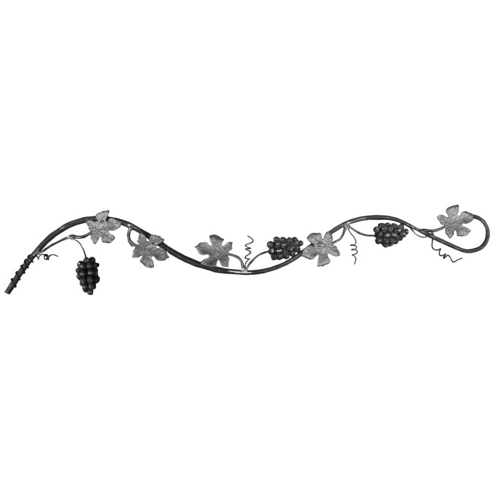 Kovářský ornament H 1250 x L 200 mm, 8, 10, 12, 16 mm