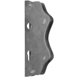 Kazetová sestava pro branku 250 x 95 x 30 mm, hladká
