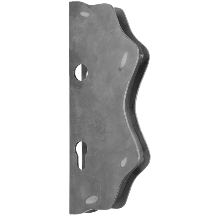 Kazetová sestava pro branku 250 x 95 x 30 mm, hladká