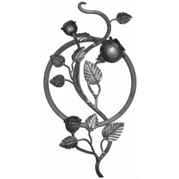 Kovářský ornament (H 500xL 280 mm, 250 m)