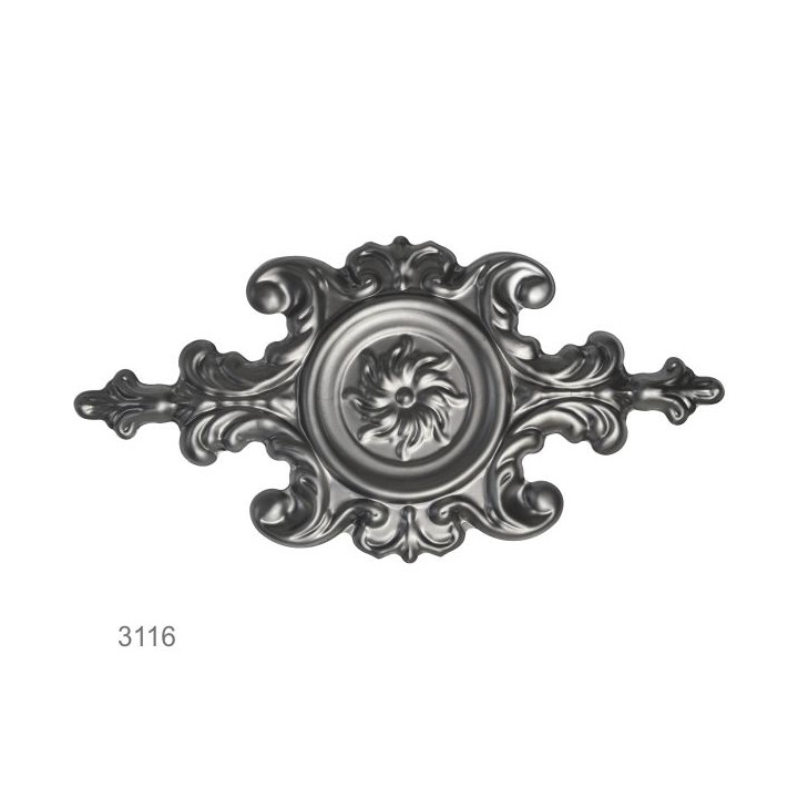 Ornament plechový 340 x 170 mm, hr. 1 mm
