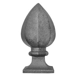 Šiška 155 mm, podstavec 80x80 mm, dutá