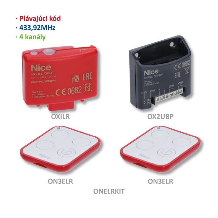 Kit LoRa® obsahuje: 1x OXILR, 1x OX2UBP, 2x ON3ELR (KIT LoRa®)