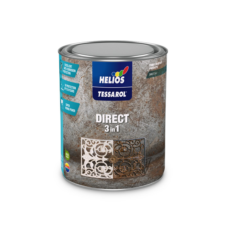 TESSAROL DIRECT 3v1 (RAL9005) 2.5l