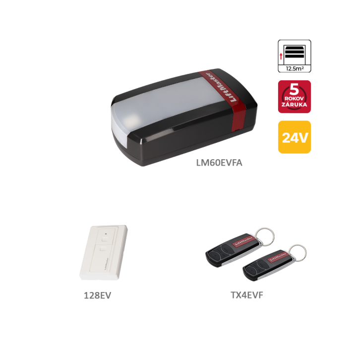 Sada LiftMaster pro garážová sekční vrata do 12,5 m² do 100 kg