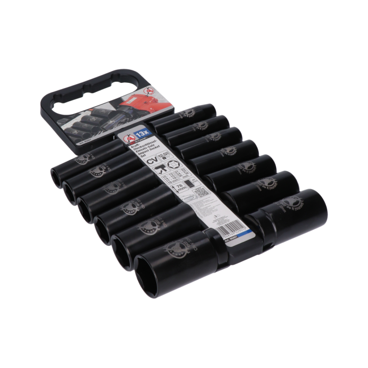 Sada redukcí pro rázový utahovák 1/2", 10-32 mm (13 ks)