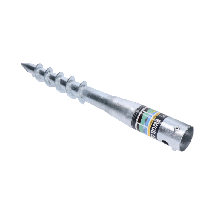 Zemní vrut Ø 60 mm, žárový pozink