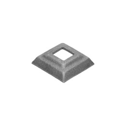 Krytka odlévaná 42 x 42 x 15 mm, díra 15 x 15 mm