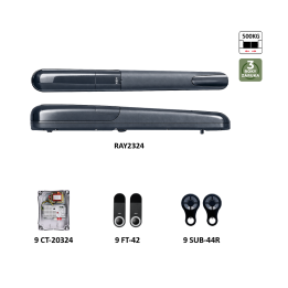 RAYKIT pro dvoukřídlovou bránu do 3 m/křídlo (900KRAY2324KSD)