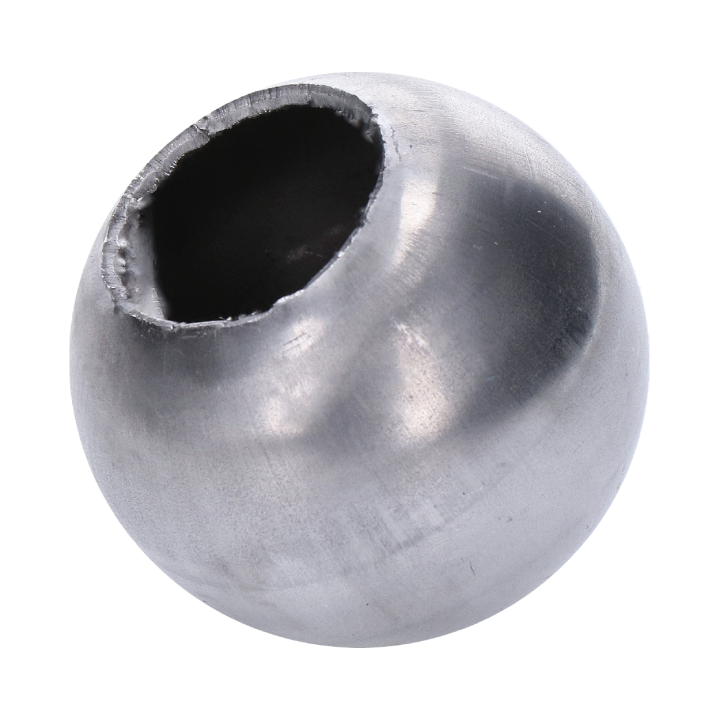 Koule dutá ø 100 mm, otvor ø 54 mm, tloušťka stěny 2 mm