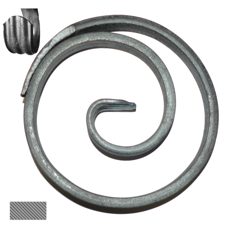 Kruh Ø120 mm, 12 x 6 mm, hladký