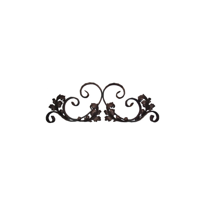 Kovářský ornament H 800 x L 290 mm, 30 x 8 mm