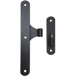 Pant s kováním 400x50x5 mm Ø27 mm černý