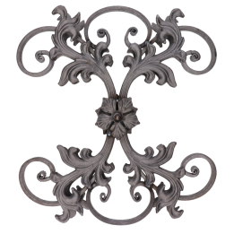 Kovářský ornament H 450 x L 405, 16x8 mm