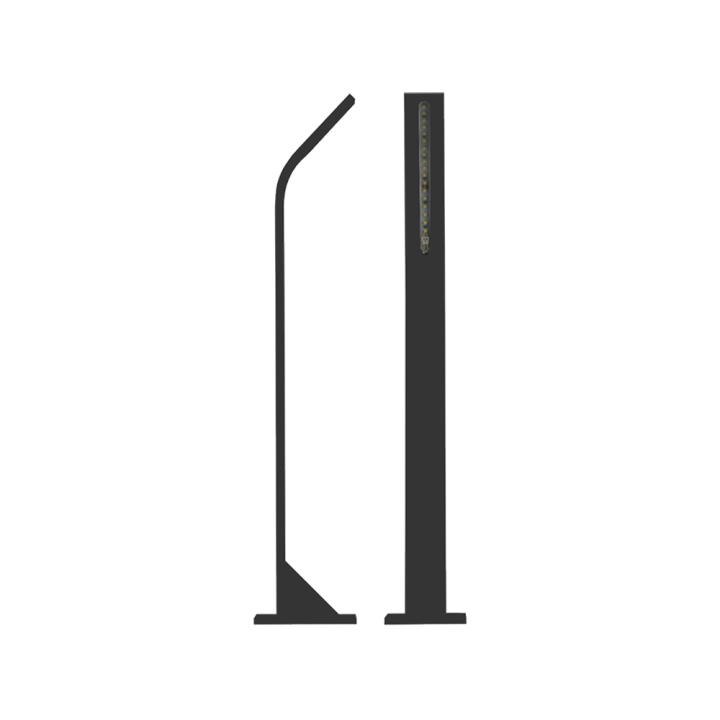 Venkovní LED osvětlení STIK M (H-750mm), barva RAL7016