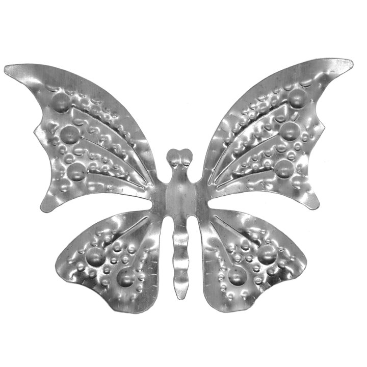 Motýl dekorační element L 125 x L 175 mm, tl. 1 mm