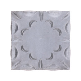 Ozdobná patka 80x80 mm, tloušťka 4 mm