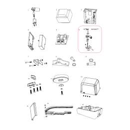 Odblokovací mechanismus s klíčem (041A0277)