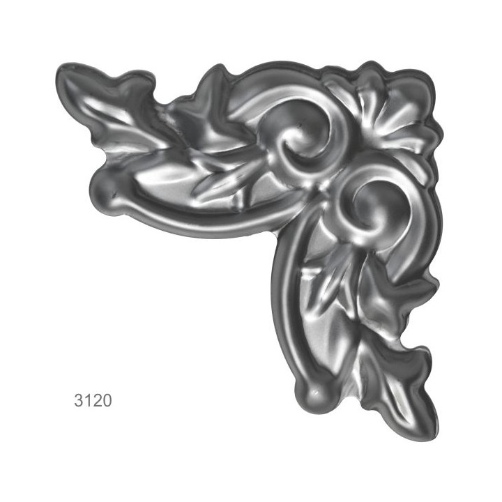 Ornament plechový H 146 x L 146 mm (hr. 1,5 mm)