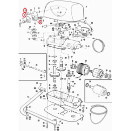Krytka zámku PPD1011A.45401 pro HYPPO/SIGNO, RAL7016 (v kitu PRHY01)