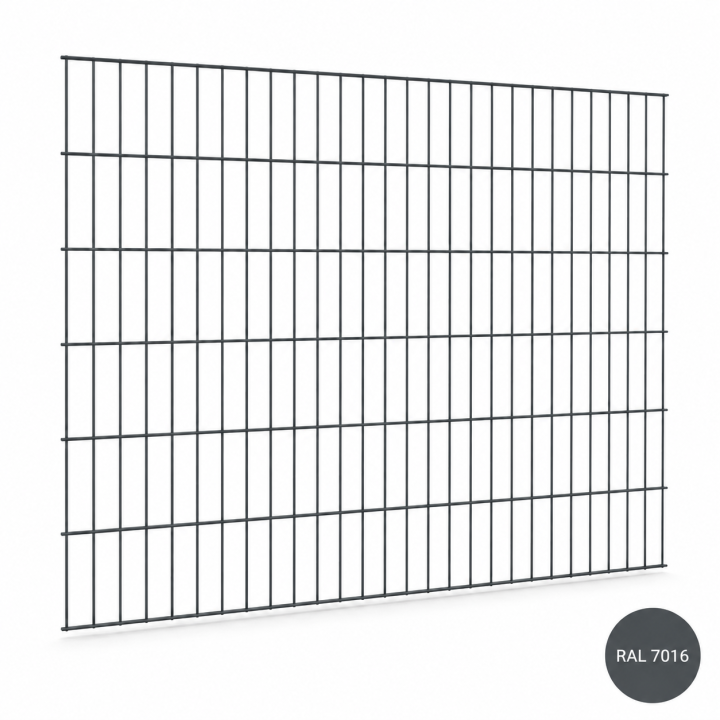 Plotový panel 2D OPTIMAL 5/4/5, antracit