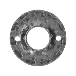 Štít ke kličce ozdobný 50 mm, tloušťka 2 mm, otvor 20 mm