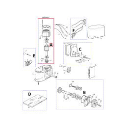 Motor komplet pro ROBO500 (PRRO01C)