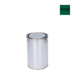 Barva antikorozní polomatná na zinek (1 kg) - borovicová zelená