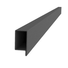 Uzavřený profil L 40x34x25x2 černý S235