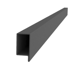 Uzavřený profil L 70 x 34 x 55 x 2 (S235), černý