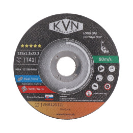 Řezný kotouč profesionální na nerez 125 x 1,2 x 22,2 mm