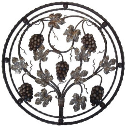 Kovářský ornament 30 x 8, 25 x 5 mm, 690 mm