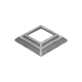 Krytka kovaná 80 x 80 x 17 mm (otvor 41 x 41 mm)
