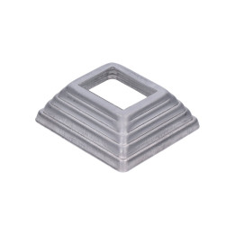 Krytka plechová 85 x 75 x 29 mm, díra 42 x 32 mm