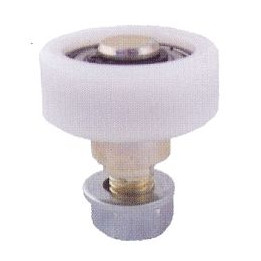 Polyamidové vodicí kolečko ø 43 mm s ložiskem, M12